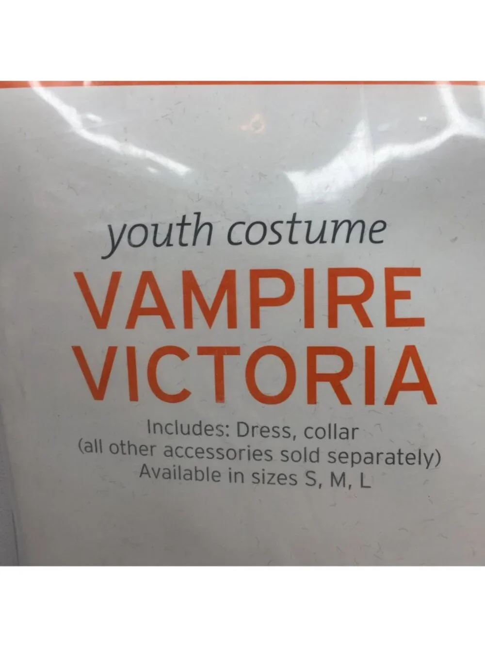 Vampire Victoria Black Costume Halloween Party Dress Youth Size Small S Child